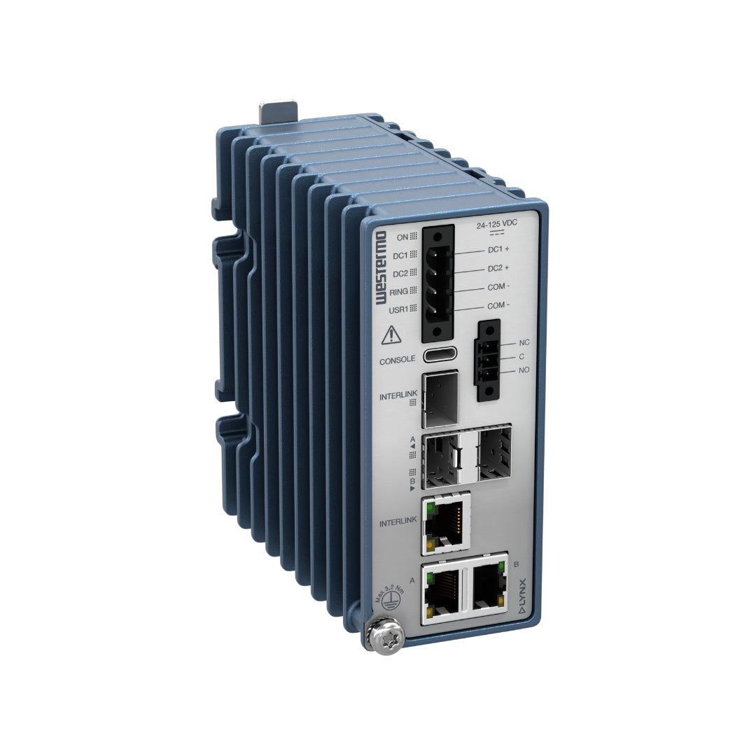 Welotec Rsaec DIN-Rail Substation Automation Switch | Westermo Lynx – Welotec